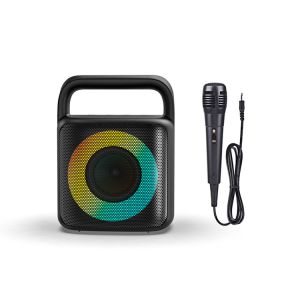 2000mAh High Power Outdoor Karaoke BT 5.1 Wireless Party Speaker with Microphone